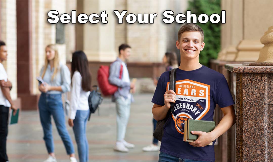 District 63 Apparel - High School Garments - Schools List