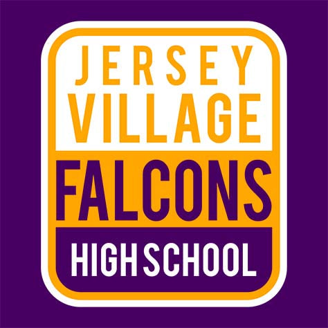 Jersey Village Falcons Premium Purple Hoodie - Design 01