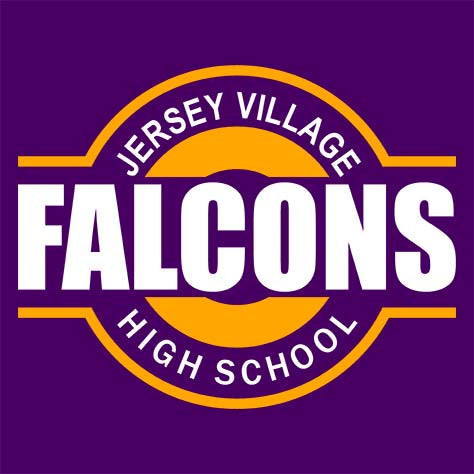 Jersey Village Falcons Premium Purple Hoodie - Design 11