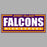 Jersey Village Falcons Premium Grey Hoodie - Design 49