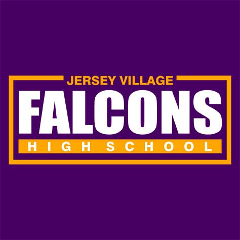 Jersey Village Falcons Premium Purple Hoodie - Design 49