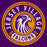 Close-up of Jersey Village High School Falcons Purple Classic Unisex T-shirt 219