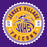 Close-up view of Jersey Village High School Falcons Purple Classic Unisex T-shirt 203