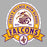 Close-up view of Jersey Village High School Falcons Unisex 3/4 Sleeve Raglan T-shirt 212