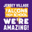 Close-up view of Jersey Village High School Falcons Purple Classic Unisex T-shirt 231