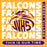 Close-up view of Jersey Village High School Falcons Gold Classic Unisex T-shirt 235