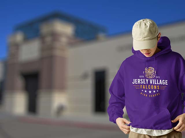 Jersey Village High School Falcons Classic Hoodies All Products page
