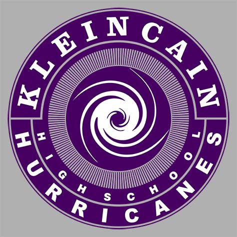 Klein Cain High School Hurricanes Unisex 3/4 Sleeve Raglan T-shirt 02