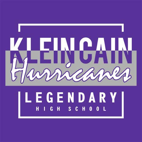 Klein Cain High School Hurricanes Purple Classic T-shirt 05