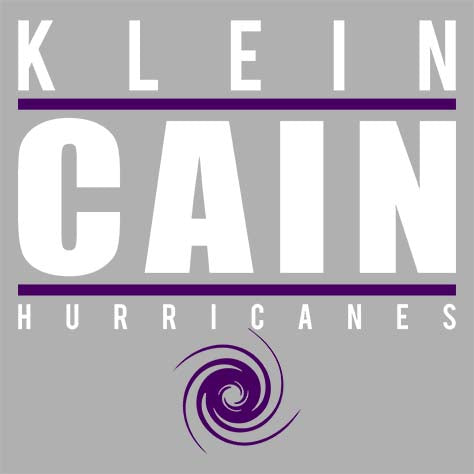 Klein Cain High School Hurricanes Unisex 3/4 Sleeve Raglan T-shirt 07