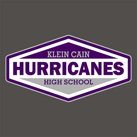 Klein Cain High School Hurricanes Dark Heather Classic Hoodie 09