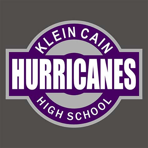 Klein Cain High School Hurricanes Dark Heather Classic Hoodie 11