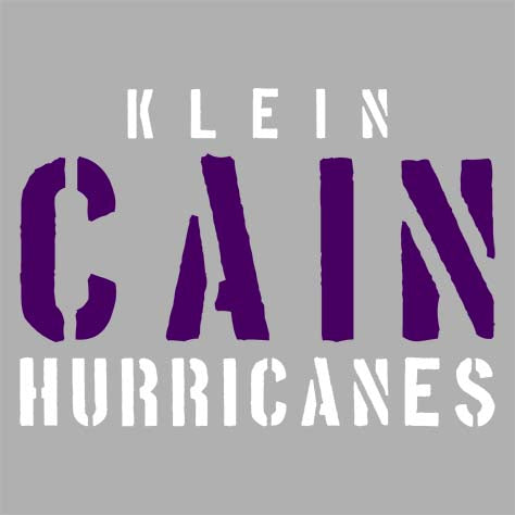 Klein Cain High School Hurricanes Sport Grey Classic Hoodie 17