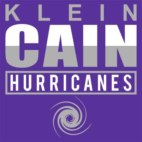 Klein Cain High School Hurricanes Purple Classic T-shirt 29