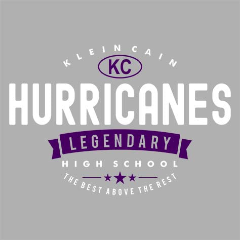 Klein Cain High School Hurricanes Sport Grey Classic T-shirt 44