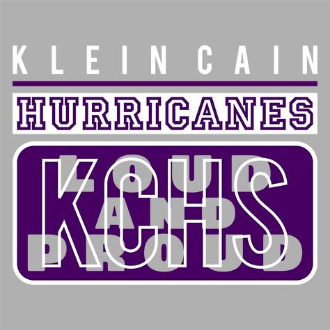 Klein Cain High School Hurricanes Sport Grey Classic T-shirt 86