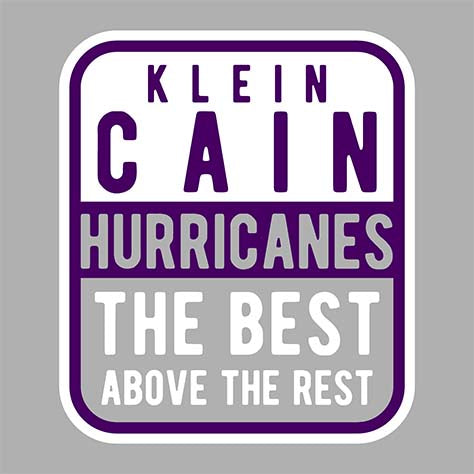 Klein Cain High School Hurricanes Premium Athletic Heather T-shirt 01