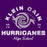 Close-up of Klein Cain High School Hurricanes Purple Classic T-shirt 232