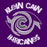 Close-up of Klein Cain High School Hurricanes Purple Classic T-shirt 234