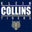 Close-up of Klein Collins High School Tigers Classic Unisex Navy T-shirt 07