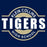 Close-up of Klein Collins High School Tigers Classic Unisex Navy T-shirt 11