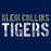 Close-up of Klein Collins High School Tigers Navy Women's T-shirts 17