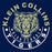 Close-up of Klein Collins High School Tigers Navy Women's T-shirts 19