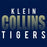 Close-up of Klein Collins High School Tigers Navy Women's T-shirts 24