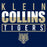 Close-up of Klein Collins High School Tigers Navy Classic Unisex Hoodie 29