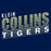 Close-up of Klein Collins High School Tigers Navy Women's T-shirts 32