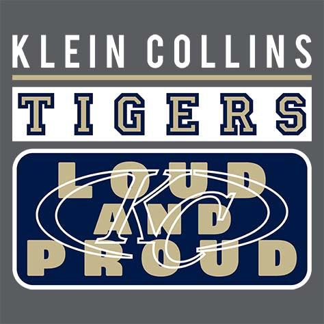 Klein Collins High School Tigers Premium Asphalt T-shirt 86