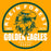 Close-up of Klein Forest Golden Eagles Classic Unisex Gold T-shirt 04