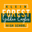 Close-up of Klein Forest Golden Eagles Classic Unisex Gold T-shirt 05