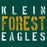 Close-up of Klein Forest High School Premium Forest Green Unisex T-shirt 17