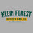 Close-up of Klein Forest High School Sport Grey Classic Unisex Hoodie 21