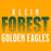 Close-up of Klein Forest Golden Eagles Classic Unisex Gold T-shirt 24