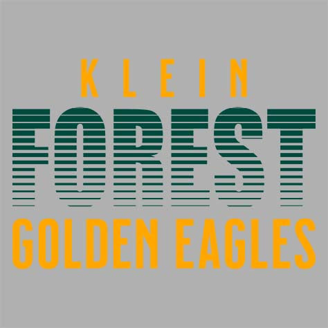 Close-up of Klein Forest High School Sport Grey Classic Unisex Hoodie 24