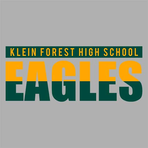 Close-up of Klein Forest High School Sport Grey Classic Unisex Hoodie 25