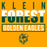 Close-up of Klein Forest Golden Eagles Classic Unisex Gold T-shirt 29