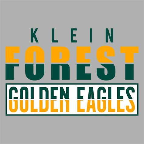 Close-up of Klein Forest High School Sport Grey Classic Unisex Hoodie 31