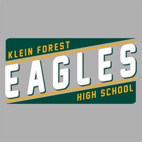 Close-up of Klein Forest High School Sport Grey Classic Unisex Hoodie 84