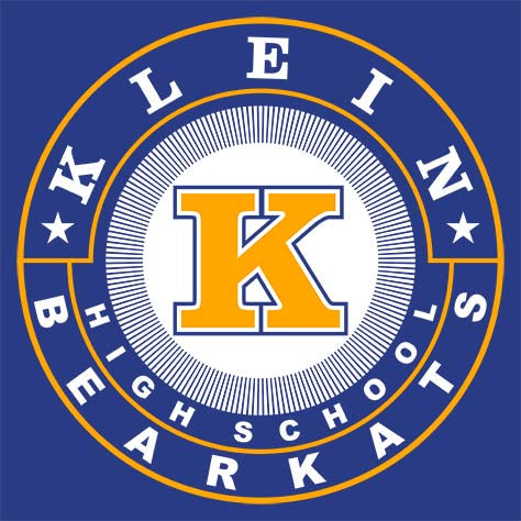 Close-up of Klein High School Bearkats Women's Royal T-shirt 02