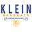 Close-up of Klein High School Bearkats Unisex 3/4 Sleeve Raglan T-shirt 03