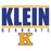 Close-up of Klein High School Bearkats Unisex 3/4 Sleeve Raglan T-shirt 7