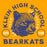 Close-up of Klein High School Bearkats Classic Unisex Gold T-shirt 208