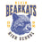 Close-up of Klein High School Bearkats Unisex 3/4 Sleeve Raglan T-shirt 216