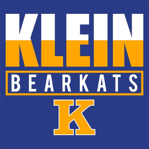 Close-up of Klein High School Bearkats Premium Royal Unisex T-shirt 29