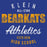 Close-up of Klein High School Bearkats Women's Royal T-shirt 34