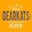 Close-up of Klein High School Bearkats Premium Gold Unisex T-shirt 40