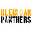 Close-up of Klein Oak High School Panthers Unisex 3/4 Sleeve Raglan T-shirt 17